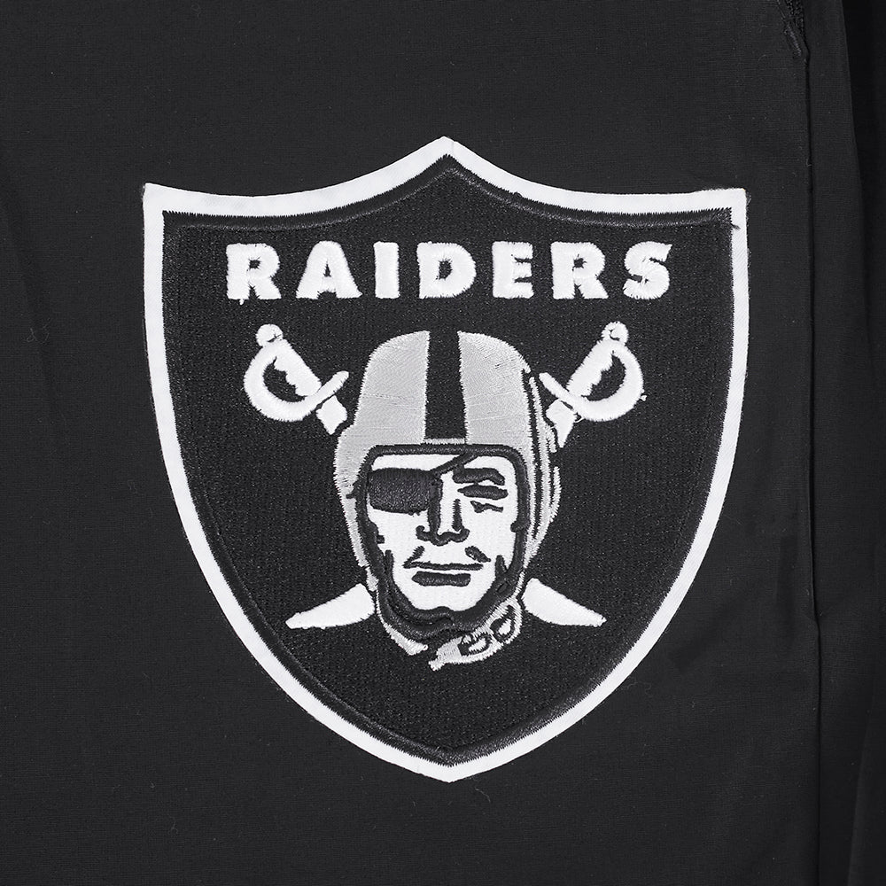 NFL LAS VEGAS RAIDERS CLASSIC WIND SUIT MEN'S WOVEN PANT (BLACK)