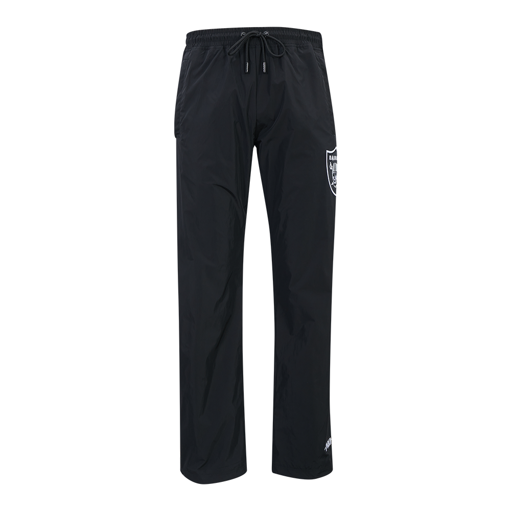 NFL LAS VEGAS RAIDERS MEN'S NYLON PANT (BLACK)