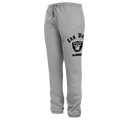 NFL LAS VEGAS RAIDERS OLD ENGLISH PANTALON OUATÉ POUR HOMME (GRIS CHINÉ)