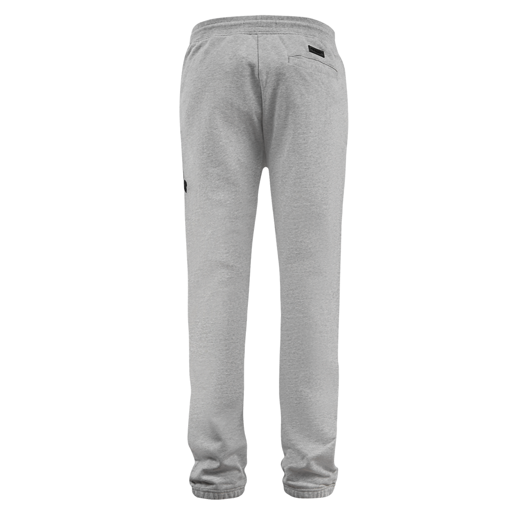 NFL LAS VEGAS RAIDERS OLD ENGLISH PANTALON OUATÉ POUR HOMME (GRIS CHINÉ)