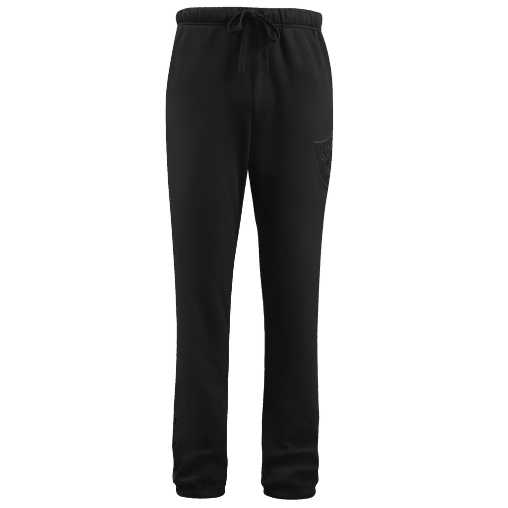 NFL LAS VEGAS RAIDERS NEUTRAL PANTALON OUATÉ EN MOLLETON (NOIR)