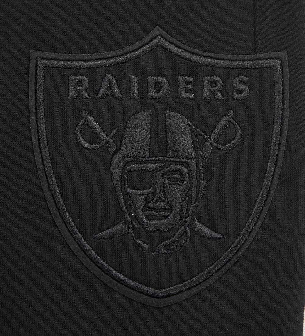 NFL LAS VEGAS RAIDERS NEUTRAL PANTALON OUATÉ EN MOLLETON (NOIR)