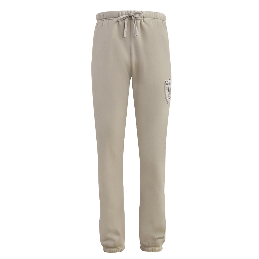 NFL LAS VEGAS RAIDERS NEUTRAL FLEECE SWEATPANT (TAUPE)