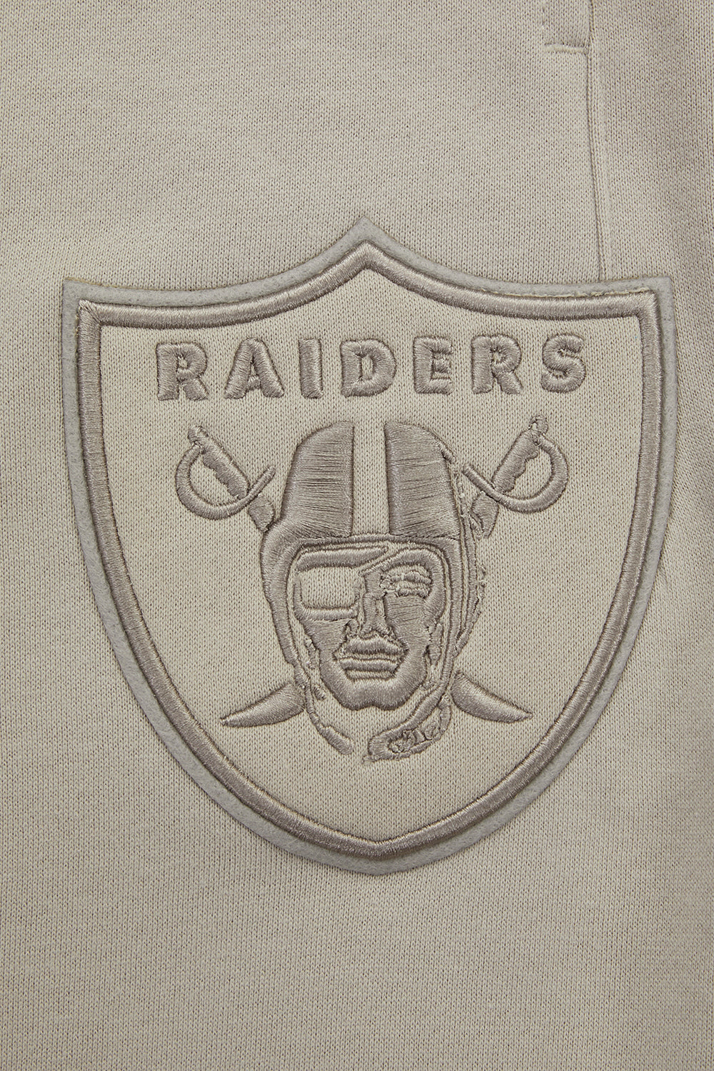 NFL LAS VEGAS RAIDERS NEUTRAL PANTALON OUATÉ EN MOLLETON (TAUPE)