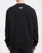 NFL LAS VEGAS RAIDERS OLD ENGLISH CHANDAIL À COL ROND POUR HOMME (NOIR)