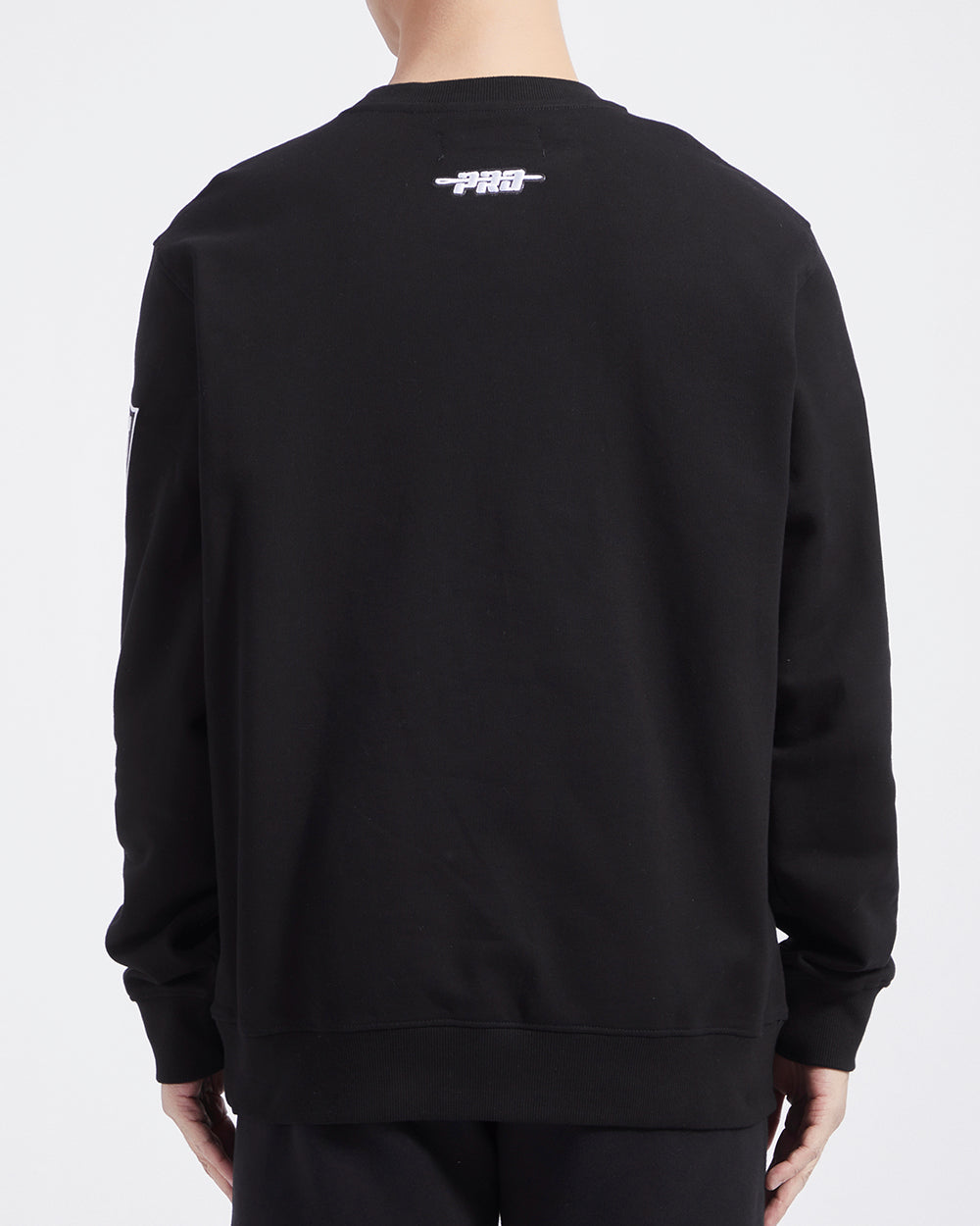 NFL LAS VEGAS RAIDERS OLD ENGLISH CHANDAIL À COL ROND POUR HOMME (NOIR)