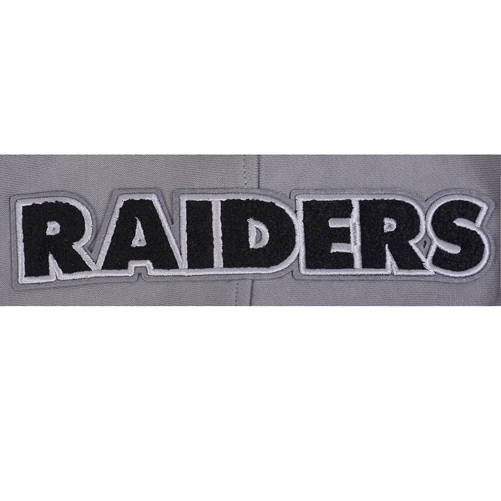 NFL LAS VEGAS RAIDERS SOUVENIR CHANDAIL À CAPUCHON EN MOLLETON POUR HOMME (GRIS)