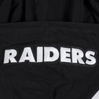 NFL LAS VEGAS RAIDERS CLASSIC WIND SUIT CHANDAIL À CAPUCHON TISSÉ À GLISSIÈRE POUR HOMME (NOIR)