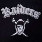 NFL LAS VEGAS RAIDERS BEST OF CHANDAIL À CAPUCHON EN MOLLETON À ÉPAULES TOMBANTES POUR HOMME (NOIR)