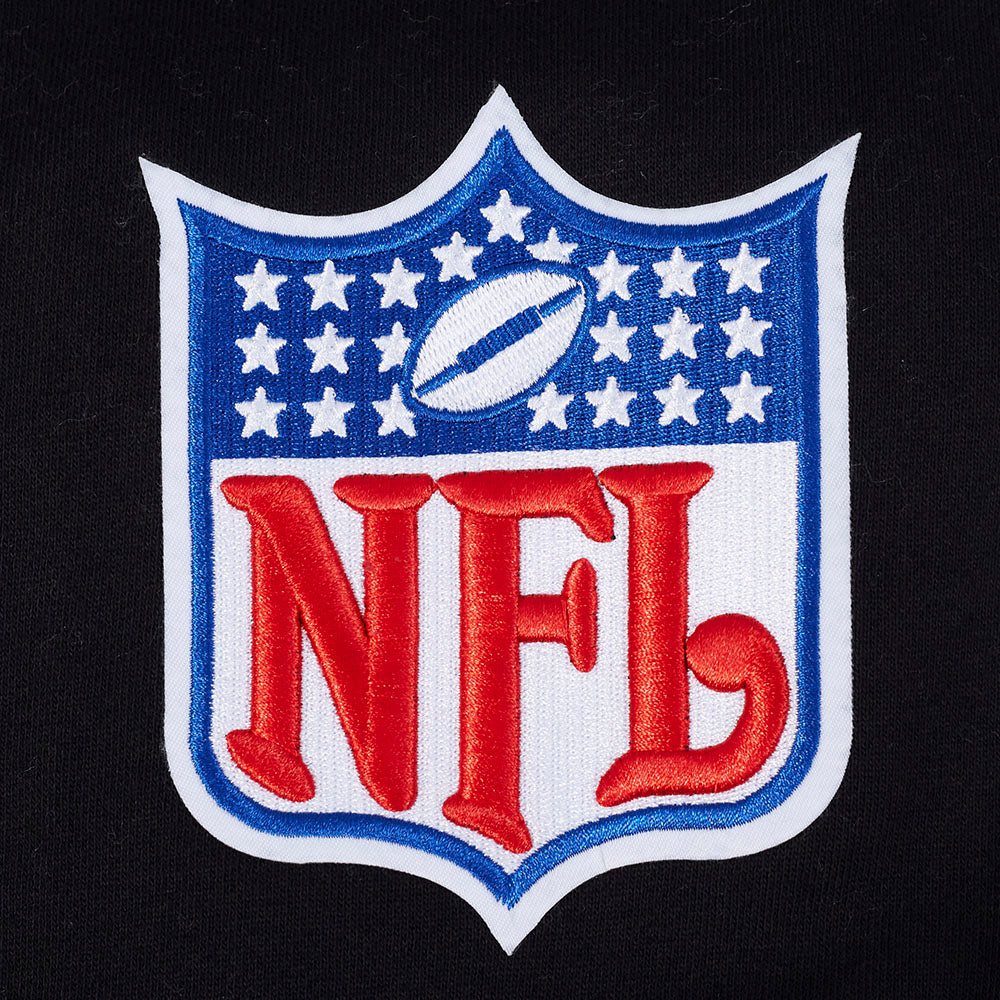 NFL LAS VEGAS RAIDERS BEST OF CHANDAIL À CAPUCHON EN MOLLETON À ÉPAULES TOMBANTES POUR HOMME (NOIR)