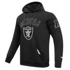 NFL LAS VEGAS RAIDERS REBEL ATHLETICS CHANDAIL À CAPUCHON EN MOLLETON POUR HOMME (NOIR)