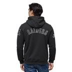 NFL LAS VEGAS RAIDERS REBEL ATHLETICS CHANDAIL À CAPUCHON EN MOLLETON POUR HOMME (NOIR)