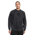 NFL LAS VEGAS RAIDERS WASHED VANGUARD À ÉPAULES TOMBANTES LAVÉ À L'ENZYME POUR HOMME (NOIR DÉLAVÉ)