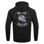 NFL LAS VEGAS RAIDERS BORN FOR SPORT CHANDAIL À CAPUCHON EN MOLLETON POUR HOMME (NOIR)