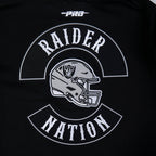 NFL LAS VEGAS RAIDERS BORN FOR SPORT CHANDAIL À CAPUCHON EN MOLLETON POUR HOMME (NOIR)