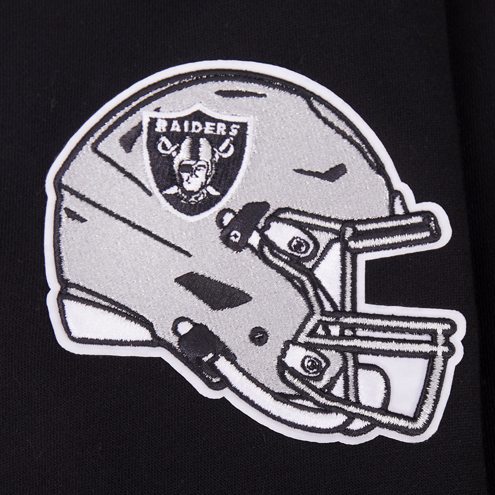 NFL LAS VEGAS RAIDERS PARADISE MEN'S CREWNECK SWEATSHIRT (BLACK)