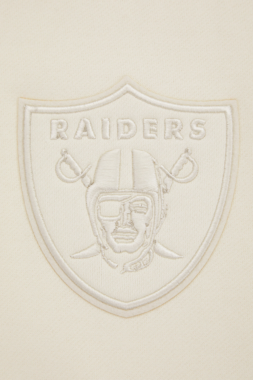 NFL LAS VEGAS RAIDERS NEUTRAL CHANDAIL À CAPUCHON EN MOLLETON À ÉPAULES TOMBANTES (COQUILLE D'ŒUF)