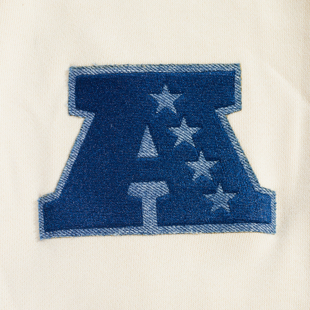 NFL LAS VEGAS RAIDERS VARSITY BLUES CHANDAIL À CAPUCHON POUR HOMME (LIN)