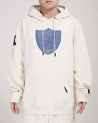 NFL LAS VEGAS RAIDERS VARSITY BLUES CHANDAIL À CAPUCHON POUR HOMME (LIN)
