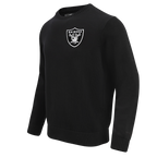 NFL LAS VEGAS RAIDERS CLASSIC MEN'S CREWNECK SWEATER (BLACK)