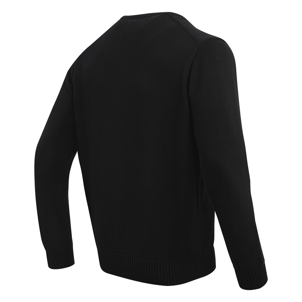 NFL LAS VEGAS RAIDERS CLASSIC MEN'S CREWNECK SWEATER (BLACK)