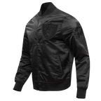 NFL LAS VEGAS RAIDERS TRIPLE BLACK BLOUSON EN SATIN POUR HOMME (NOIR HOMME)