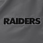 NFL LAS VEGAS RAIDERS SOUVENIR MEN'S SATIN JACKET (GRAY)