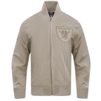 NFL LAS VEGAS RAIDERS NEUTRAL BLOUSON EN SERGÉ POUR HOMME (TAUPE)