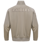 NFL LAS VEGAS RAIDERS NEUTRAL BLOUSON EN SERGÉ POUR HOMME (TAUPE)