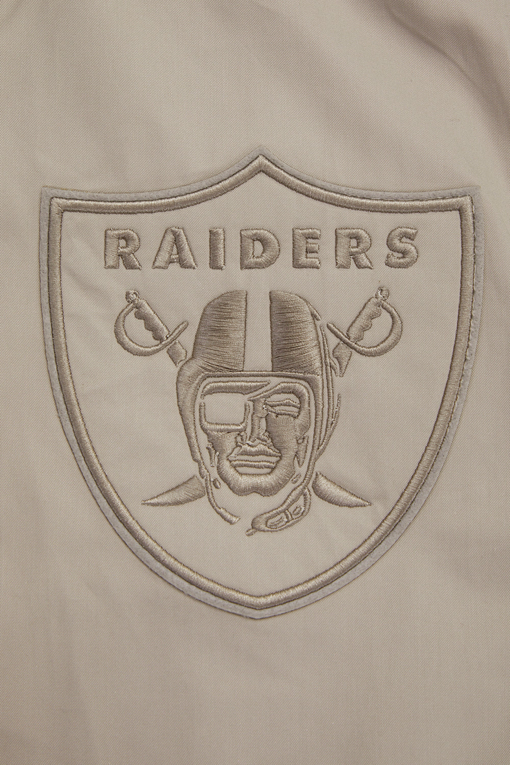 NFL LAS VEGAS RAIDERS NEUTRAL BLOUSON EN SERGÉ POUR HOMME (TAUPE)