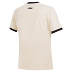 NFL LAS VEGAS RAIDERS RETRO CASCADE WOMEN'S RINGER TEE (EGGSHELL/ BLACK)