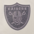 NFL LAS VEGAS RAIDERS REVERSE FRENCH TERRY WOMEN'S FLEECE CREWNECK (EGGSHELL)