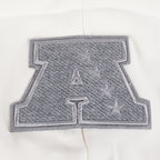 NFL LAS VEGAS RAIDERS REVERSE FRENCH TERRY CHANDAIL À CAPUCHON EN MOLLETON À GLISSIÈRE ET À BLOCS DE COULEUR POUR FEMME (NOIR/GRIS/COQUILLE D'ŒUF)
