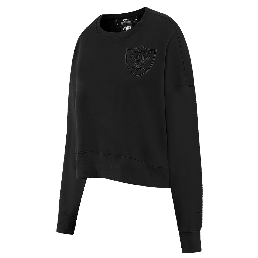 T-shirt ras du cou neutre NFL LAS VEGAS RAIDERS pour femme (noir)