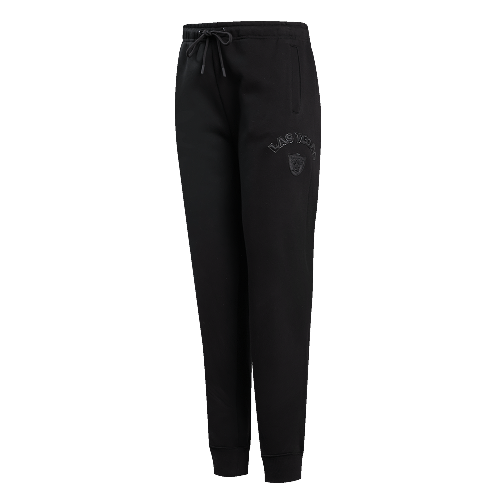 NFL LAS VEGAS RAIDERS TRIPLE BLACK PANTALON OUATÉ POUR FEMME (TRIPLE NOIR)