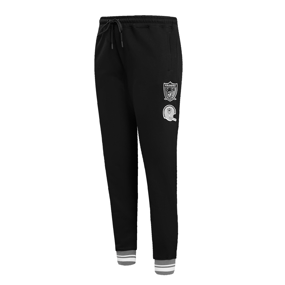 NFL OAKLAND RAIDERS RETRO CLASSIC WOMEN'S SWEATPANT (BLACK/GREY)