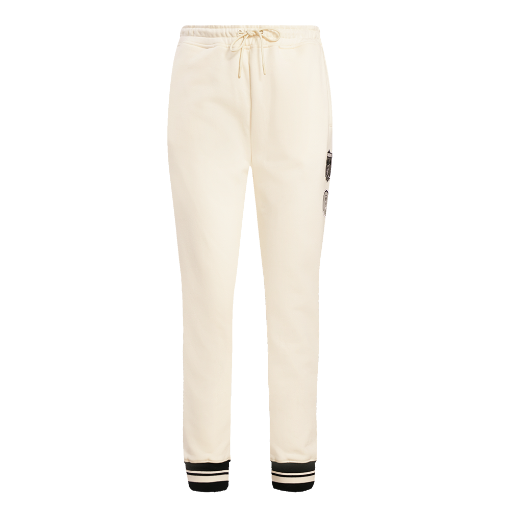 NFL OAKLAND RAIDERS RETRO CLASSIC WOMEN'S SWEATPANT (EGGSHELL/ BLACK)