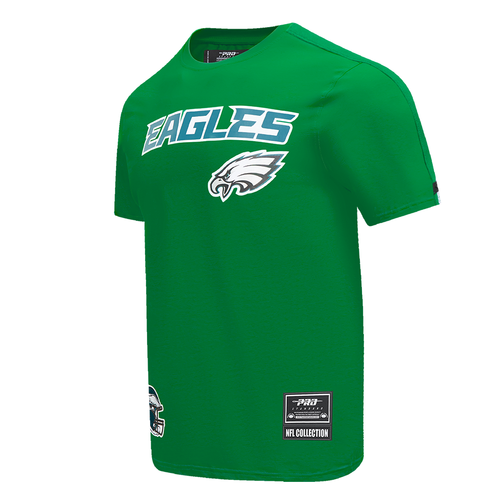 NFL PHILADELPHIA EAGLES CLASSIC MESH STRIPED MEN'S TEE (KELLY GREEN)