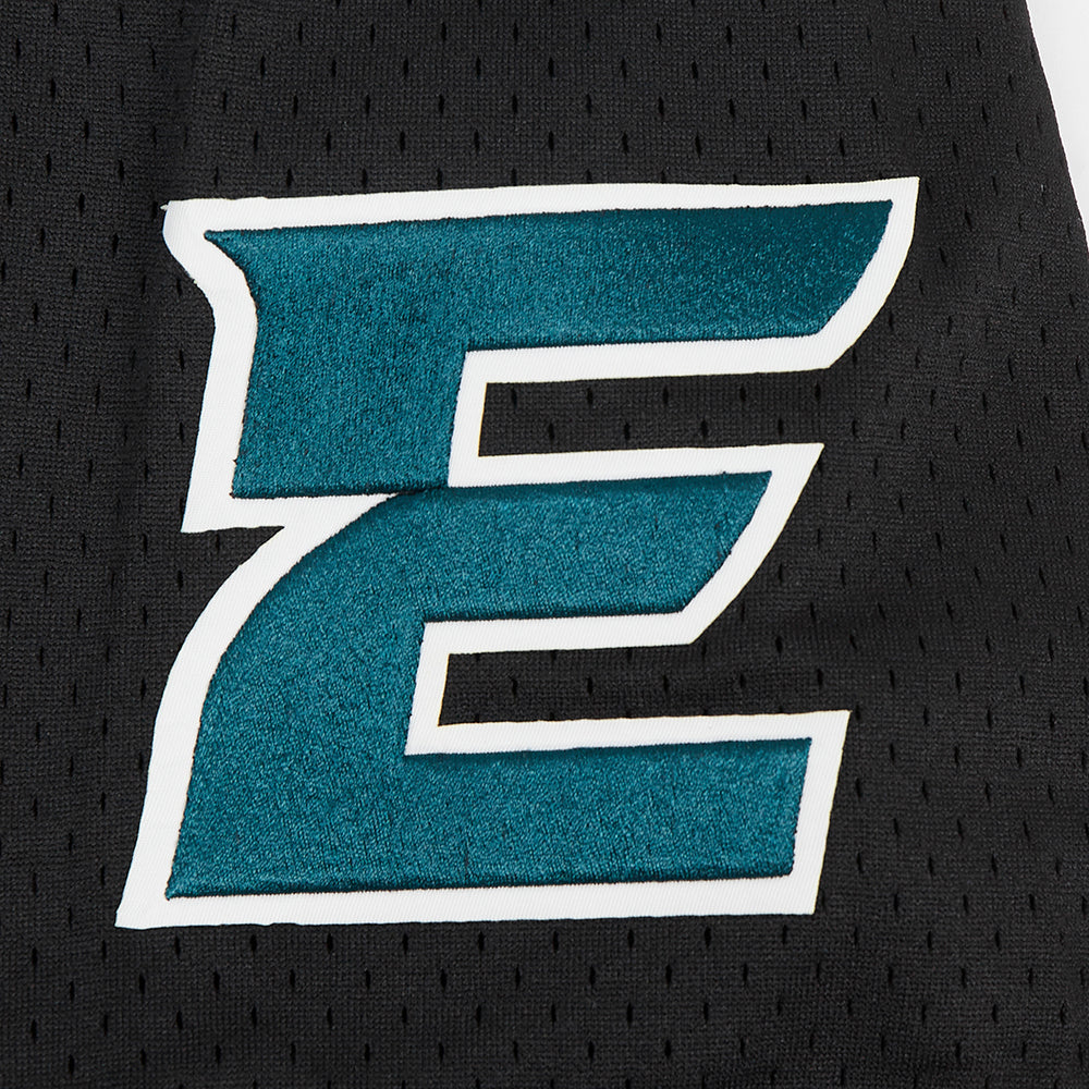 NFL PHILADELPHIA EAGLES CLASSIC MESH CHEMISE BOUTONNÉE POUR HOMME (NOIR)