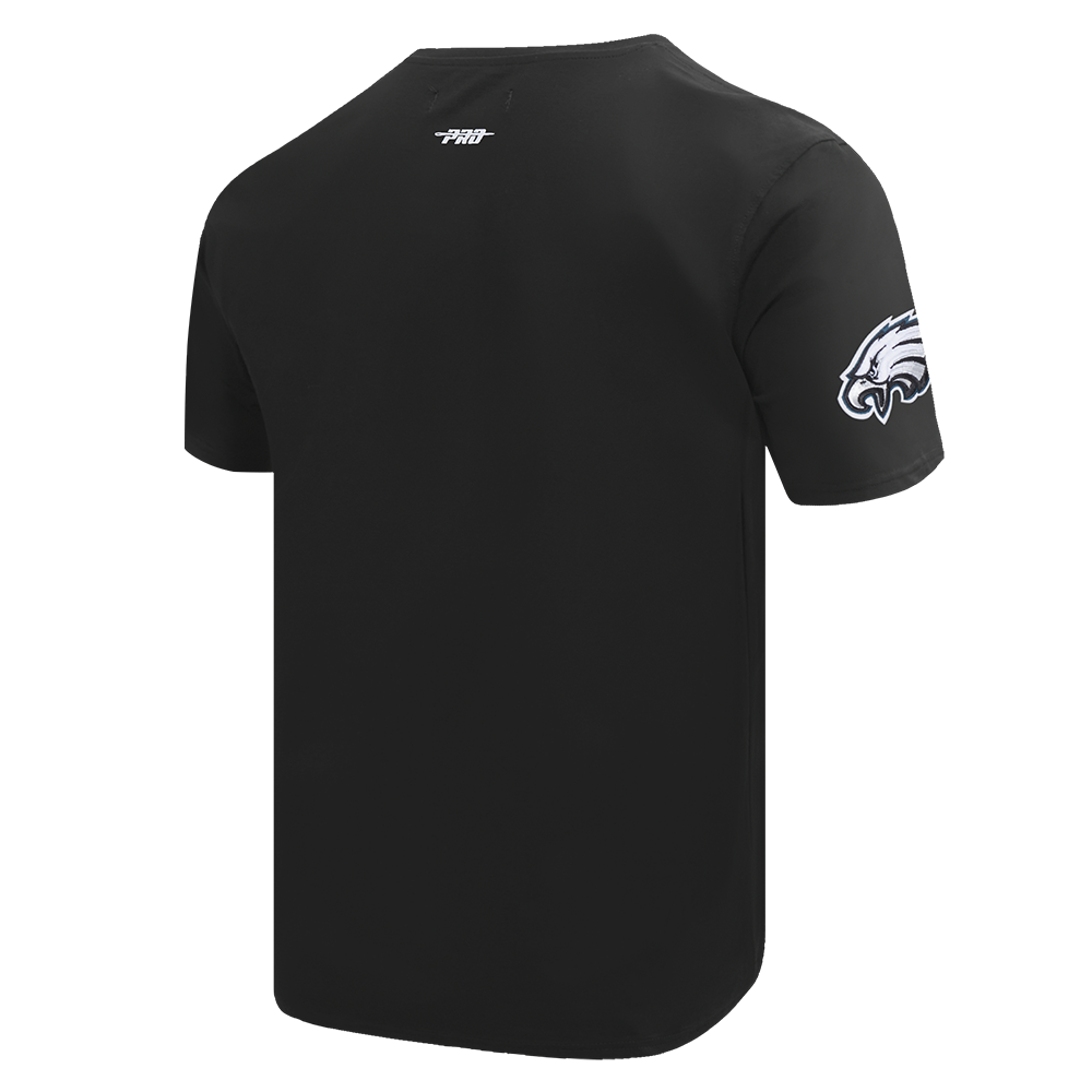 NFL PHILADELPHIA EAGLES SCRIPT TAIL MEN'S   TEE (BLACK)