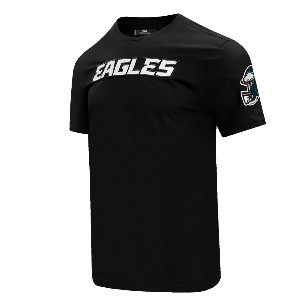 NFL PHILADELPHIA EAGLES CLASSIC CHENILLE MEN'S   TEE (BLACK)