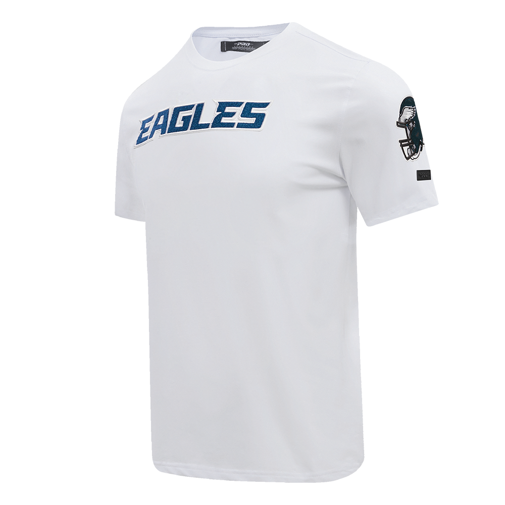 NFL PHILADELPHIA EAGLES CLASSIC CHENILLE MEN'S   TEE (WHITE)