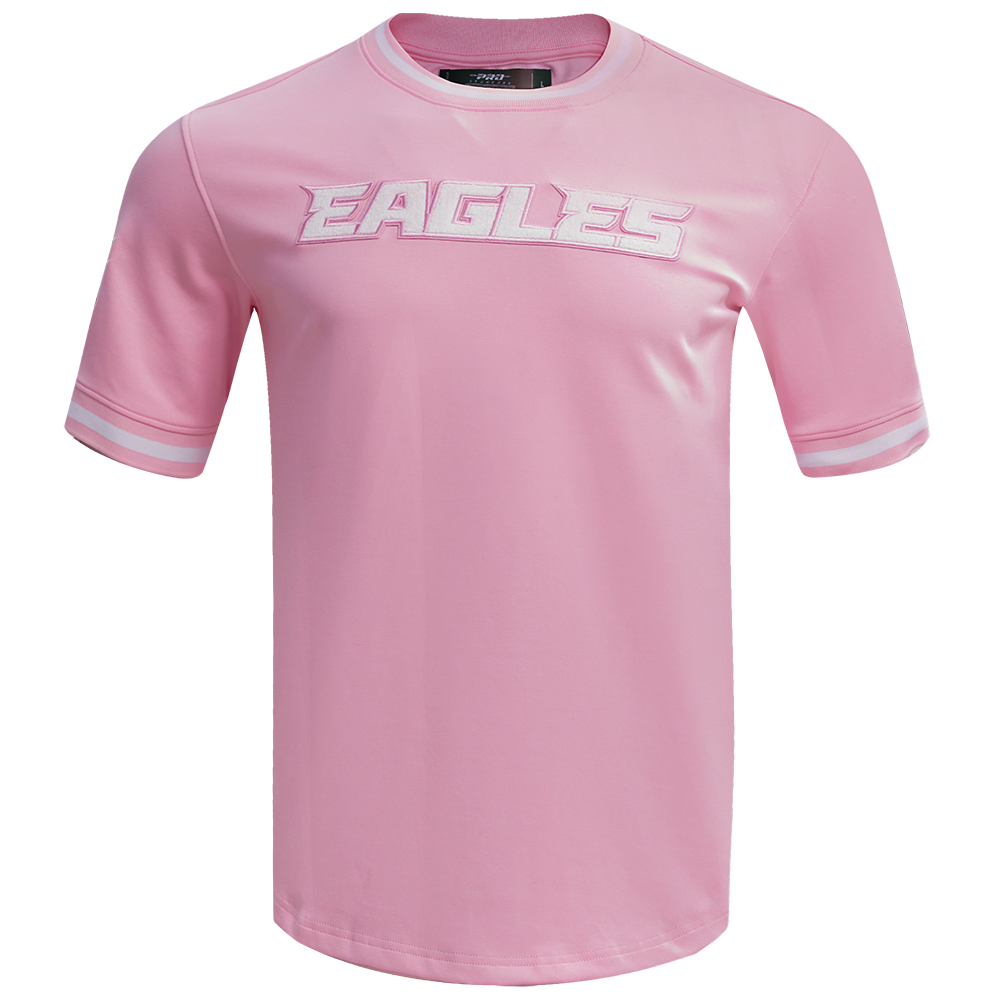 NFL PHILADELPHIA EAGLES CLASSIC CHENILLE MEN'S TEE (PINK)