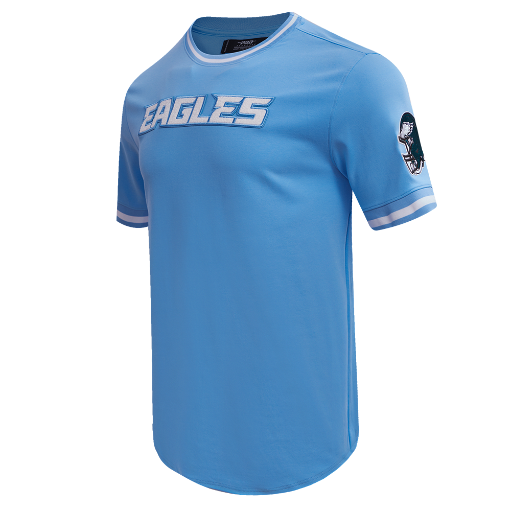 NFL PHILADELPHIA EAGLES CLASSIC CHENILLE MEN'S TEE (UNIVERSITY BLUE)
