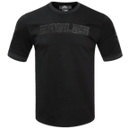 NFL PHILADELPHIA EAGLES TRIPLE BLACK TEE (TRIPLE BLACK)