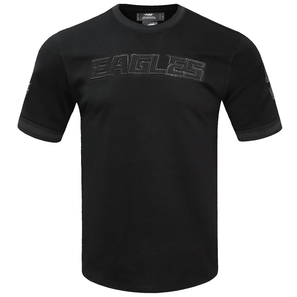 NFL PHILADELPHIA EAGLES TRIPLE BLACK TEE (TRIPLE BLACK)