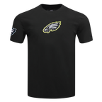 NFL PHILADELPHIA EAGLES UNDER THE LIGHTS T-SHIRT EN JERSEY SIMPLE POUR HOMME (NOIR)