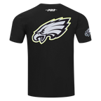 NFL PHILADELPHIA EAGLES UNDER THE LIGHTS T-SHIRT EN JERSEY SIMPLE POUR HOMME (NOIR)