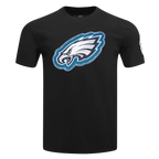 NFL PHILADELPHIA EAGLES DIY PICK STITCH MEN'S SINGLE JERSEY TEE (BLACK)