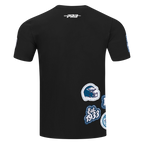 NFL PHILADELPHIA EAGLES DIY PICK STITCH MEN'S SINGLE JERSEY TEE (BLACK)
